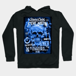 Stone cold artwork sticker Hoodie